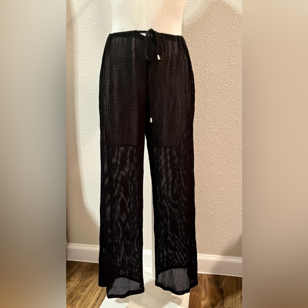 COPY - Black Mesh Cover-Up Pants 🏝️